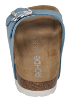 ROHDE Damen Pantoletten ALBA 5590 - baltic