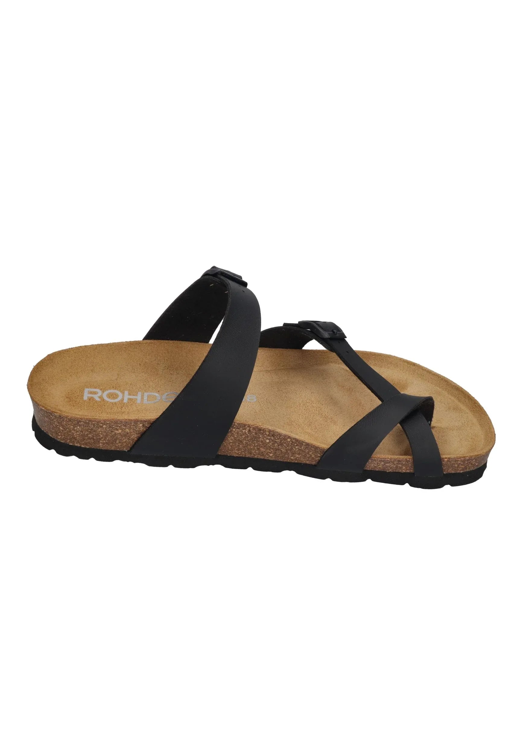 ROHDE Damen Pantoletten ALBA 5594-90 schwarz