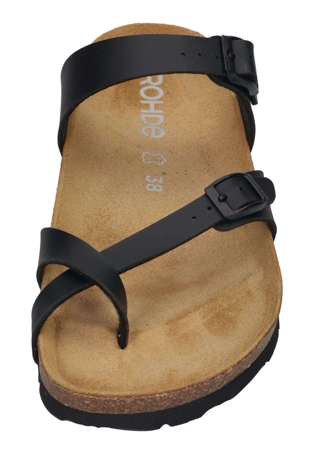 ROHDE Damen Pantoletten ALBA 5594-90 schwarz