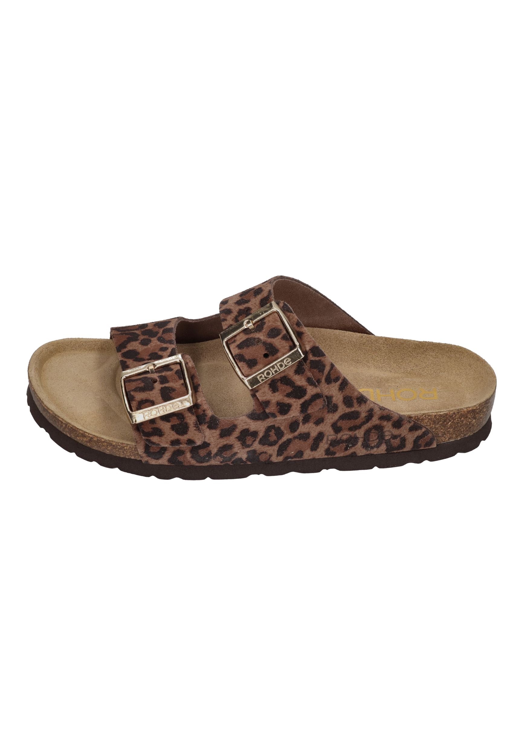 ROHDE Damen Pantoletten ALBA 5608-18 Leopard