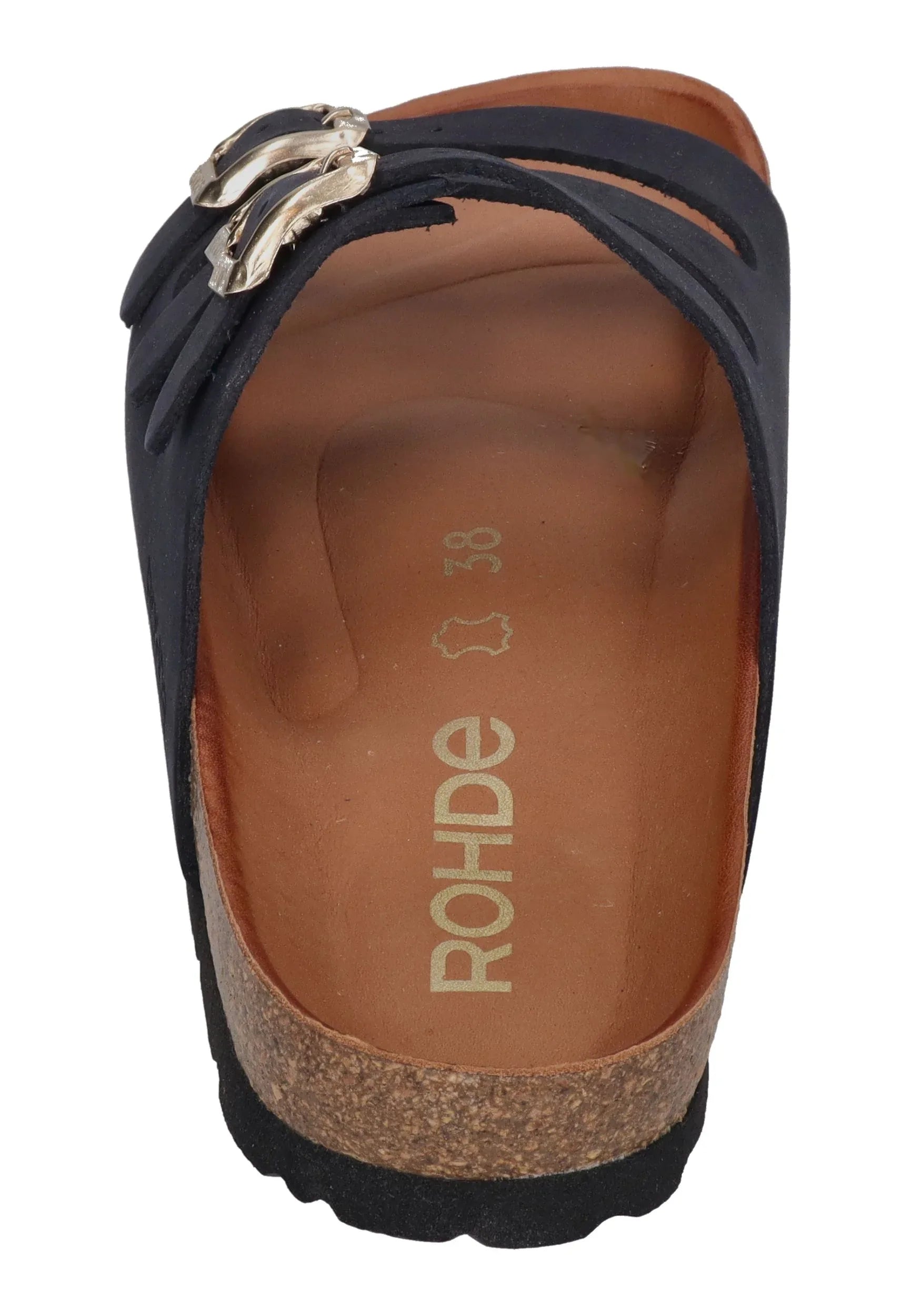 ROHDE Damen Pantoletten ALBA 5613-13 blau