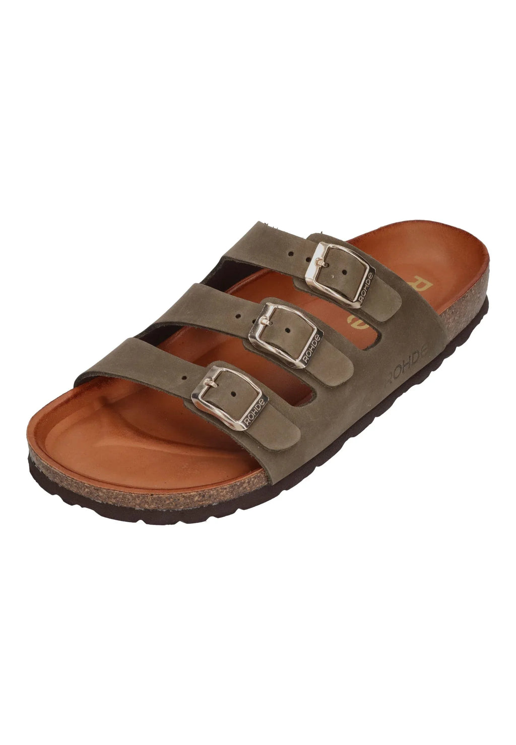 ROHDE Damen Pantoletten ALBA 5613-61 olive