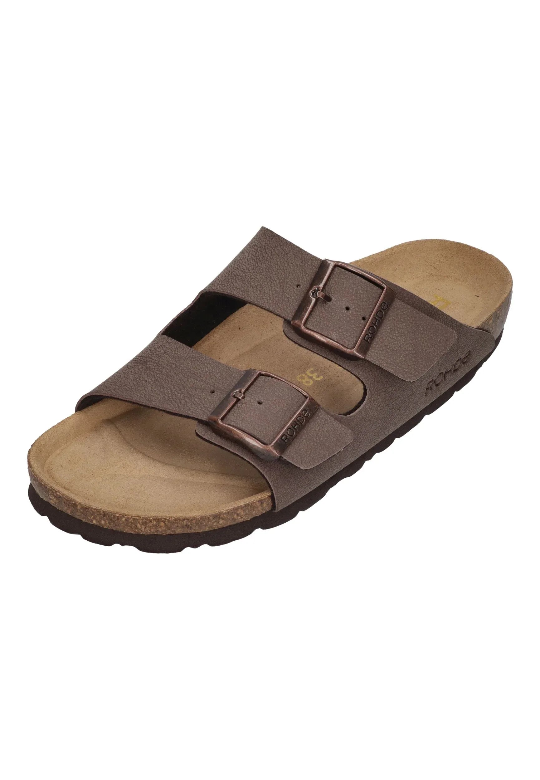 ROHDE Damen - Pantoletten ALBA 5631-72 mocca - Shoedeal