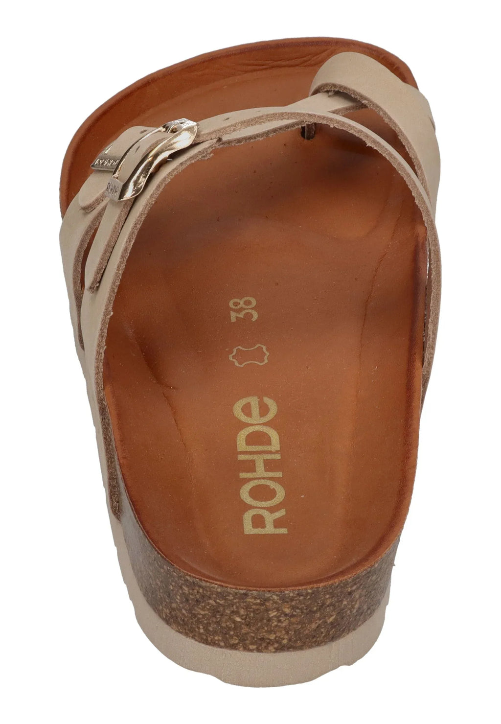 ROHDE Damen Pantoletten ALBA 5643-16 sahara
