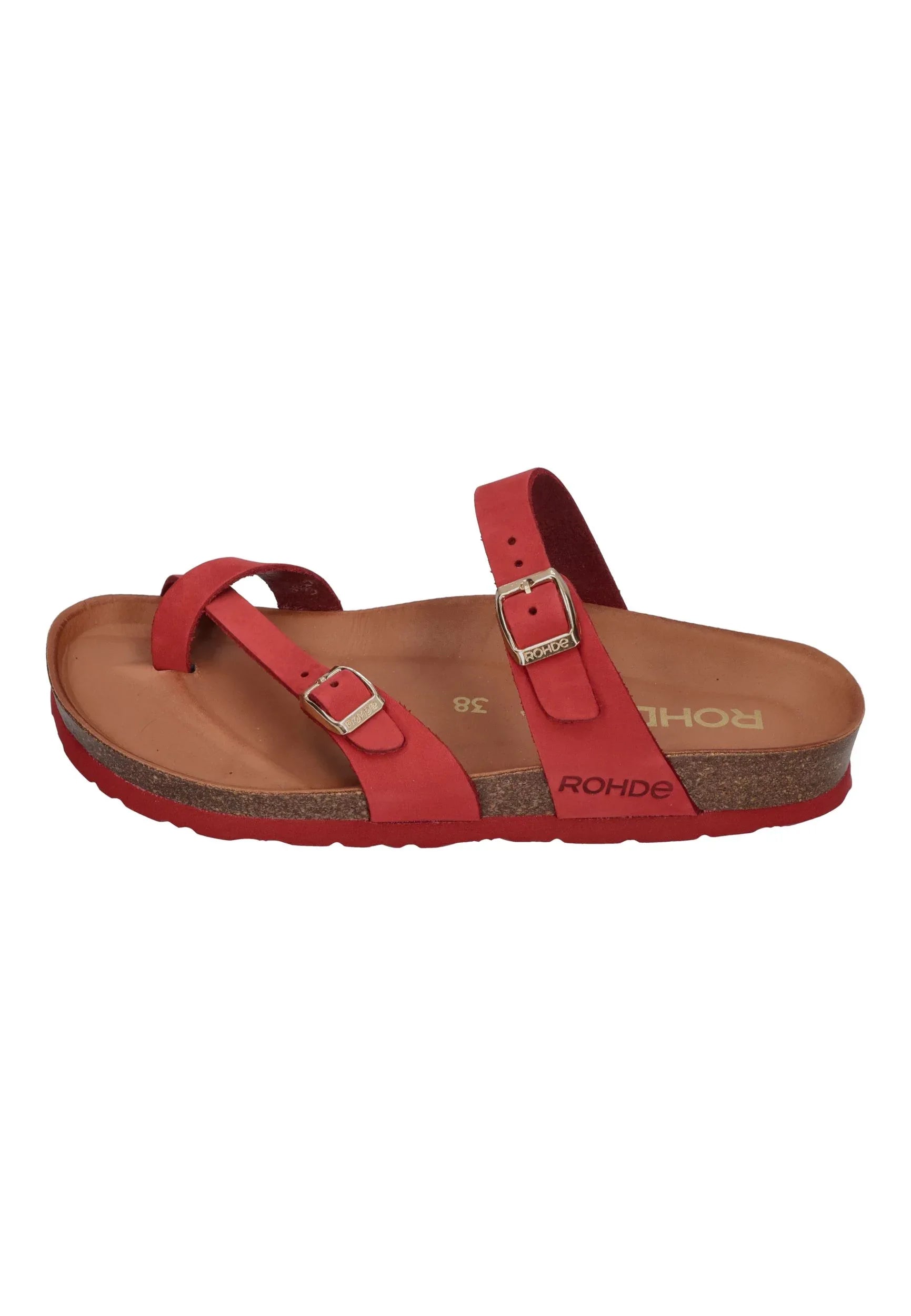 ROHDE Damen Pantoletten ALBA 5643-43 cherry