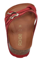 ROHDE Damen Pantoletten ALBA 5643-43 cherry