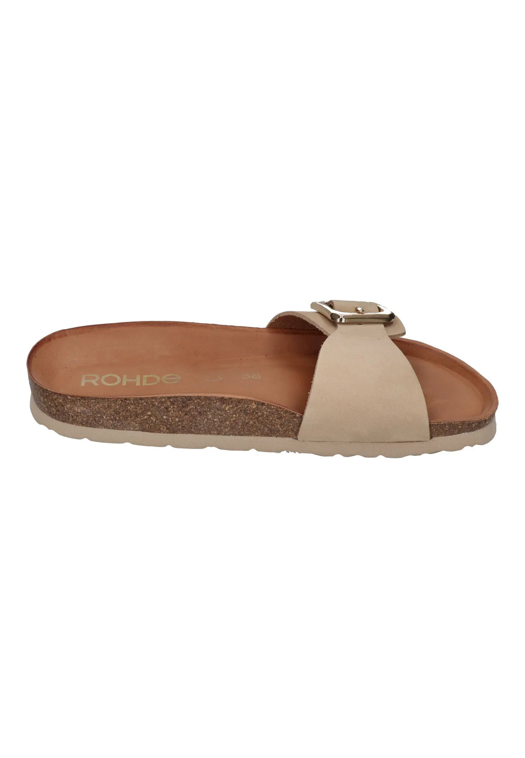 ROHDE Damen Pantoletten ALBA 5657-16 sahara