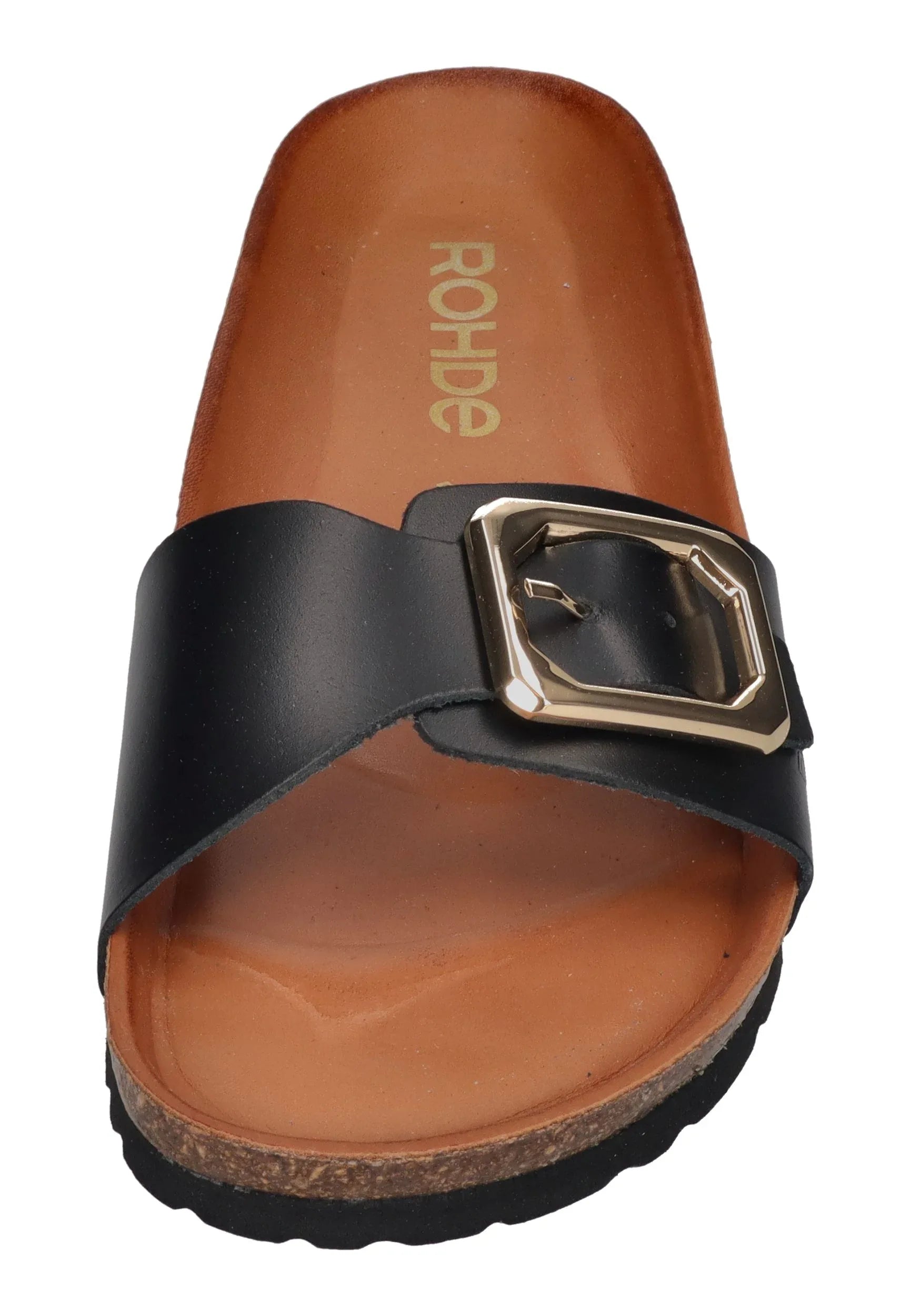 ROHDE Damen Pantoletten ALBA 5657-90 schwarz