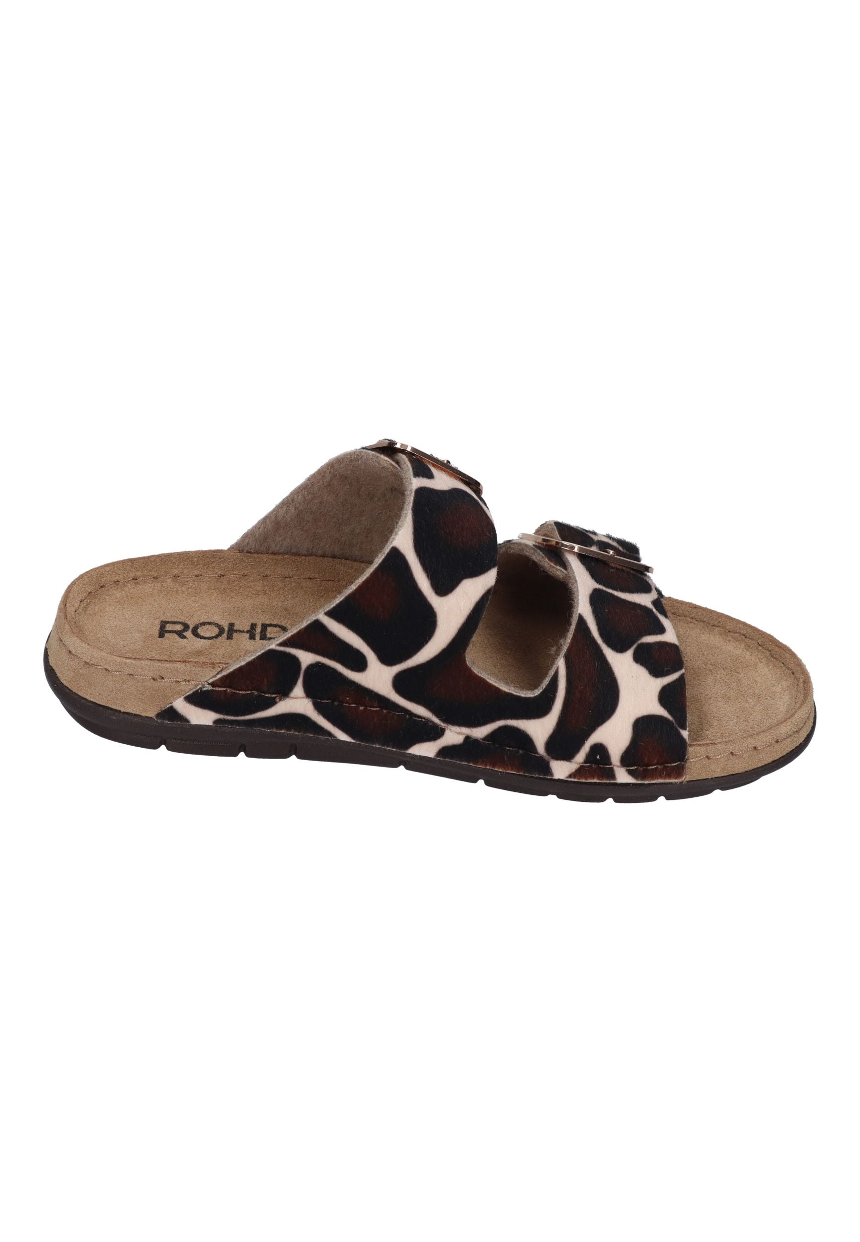 ROHDE Damen Pantoletten RODIGO-D 5897-72 mocca