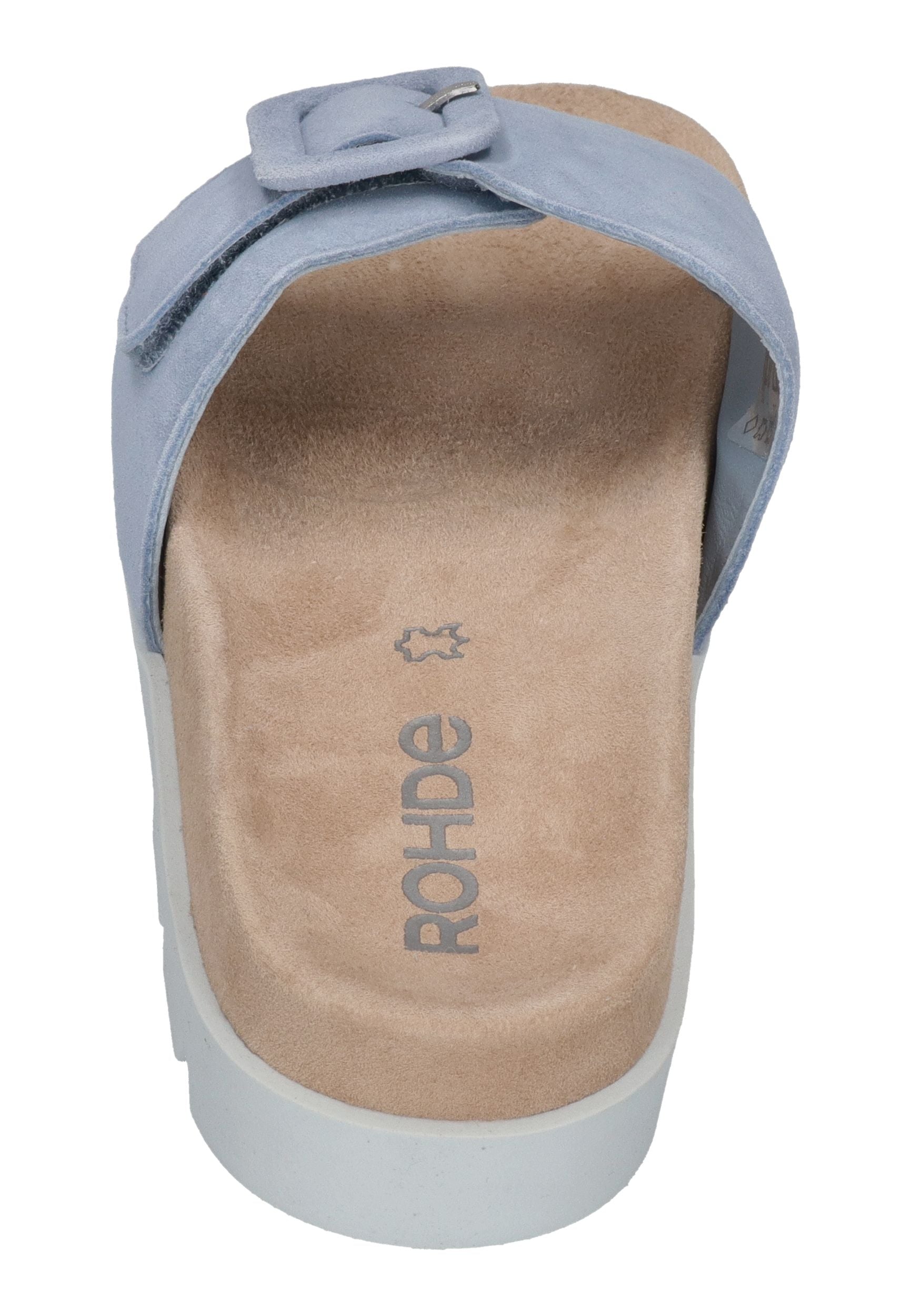 ROHDE Damen Pantoletten VENEZIA 6311 - baltic