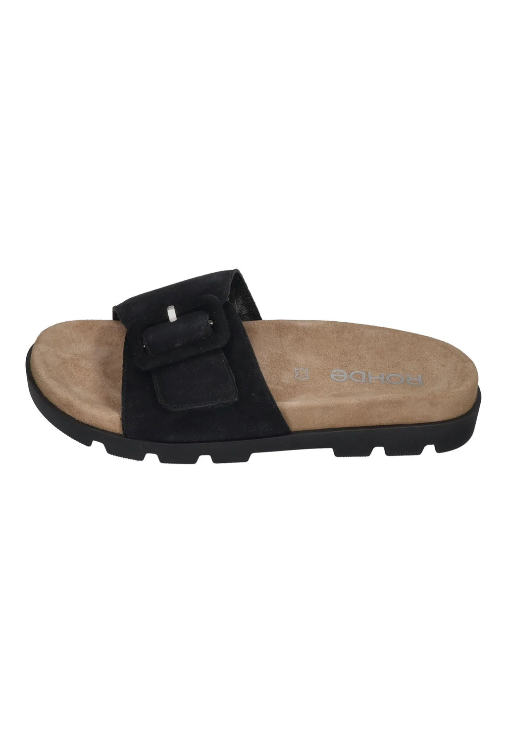 ROHDE Damen Pantoletten VENEZIA 6311 schwarz