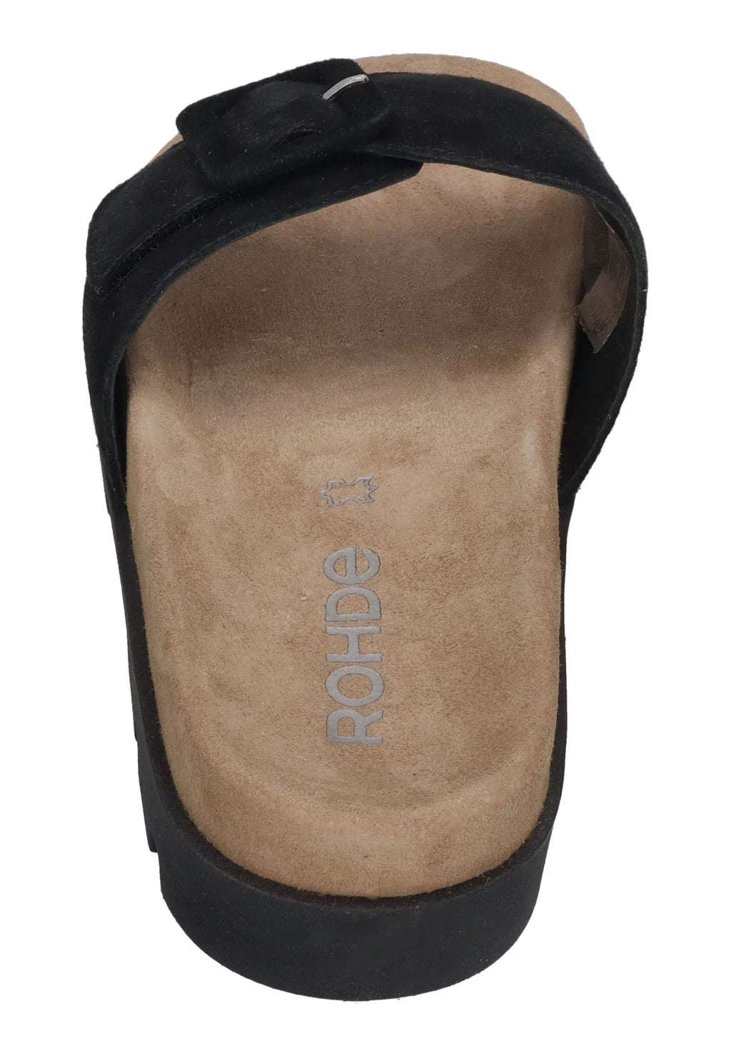 ROHDE Damen Pantoletten VENEZIA 6311 schwarz