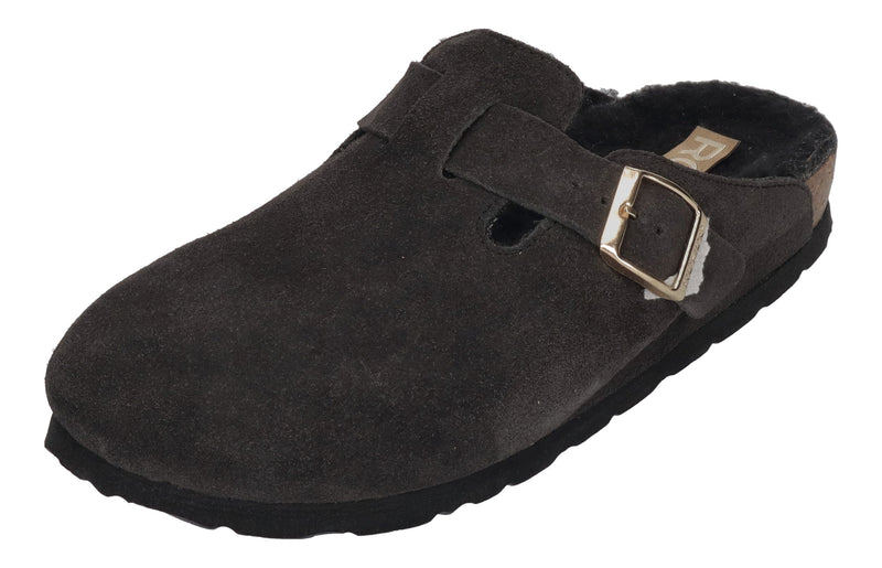 ROHDE Damen Clogs - Hausschuhe ALBA 6069-82 - anthrazit