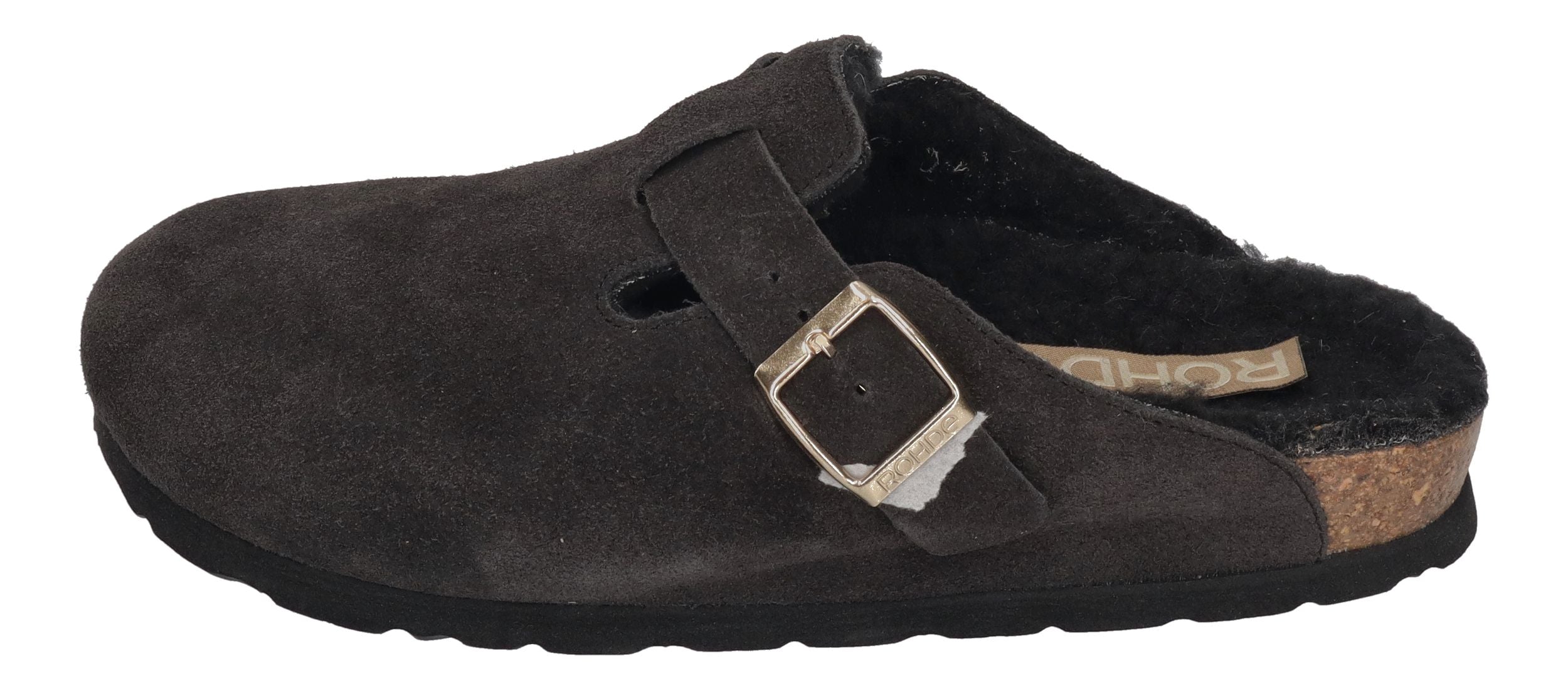 ROHDE Damen Clogs - Hausschuhe ALBA 6069-82 - anthrazit