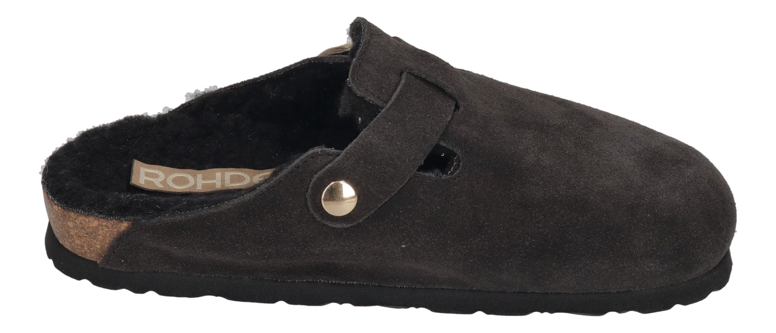ROHDE Damen Clogs - Hausschuhe ALBA 6069-82 - anthrazit
