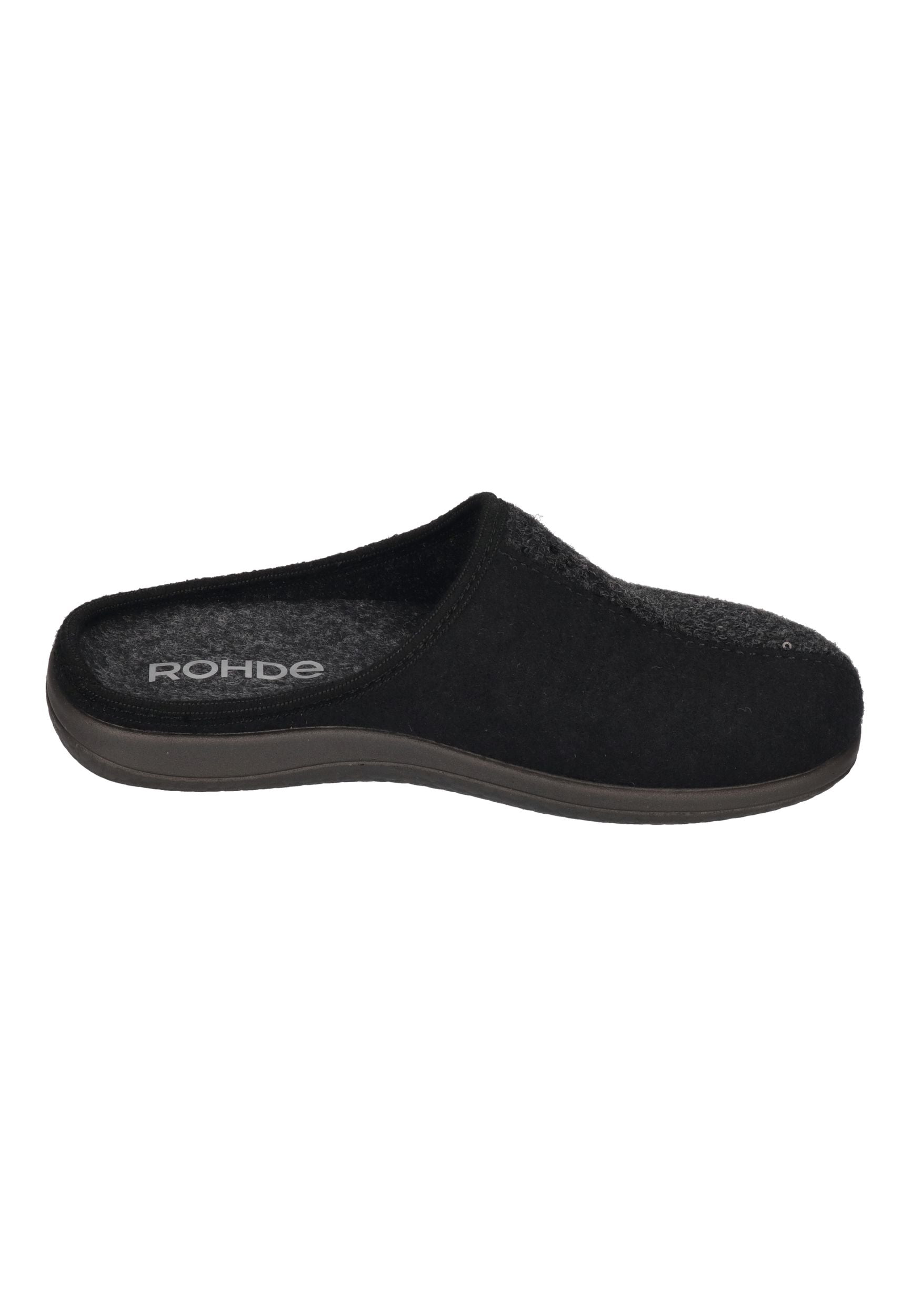 ROHDE Damenschuhe Hausschuhe - BARI 6550-82 anthrazit