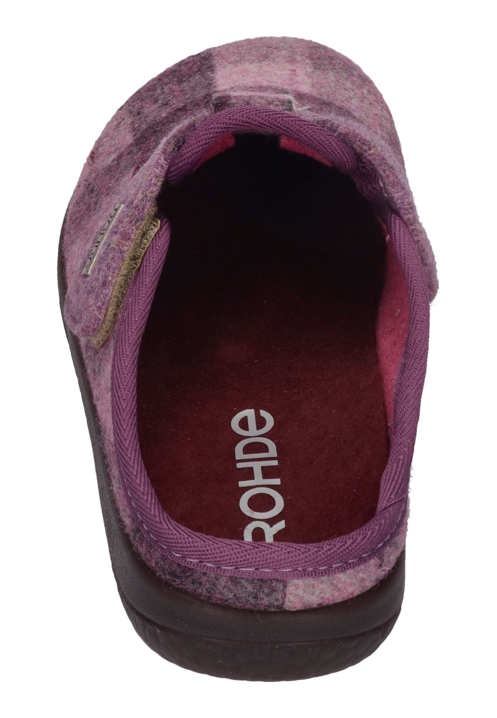 ROHDE Damenschuhe Hausschuhe - BARI 6557-58 violett