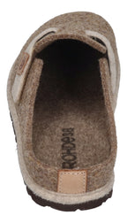 ROHDE Damenschuhe Hausschuhe - D.MERAN 6812-17 leinen