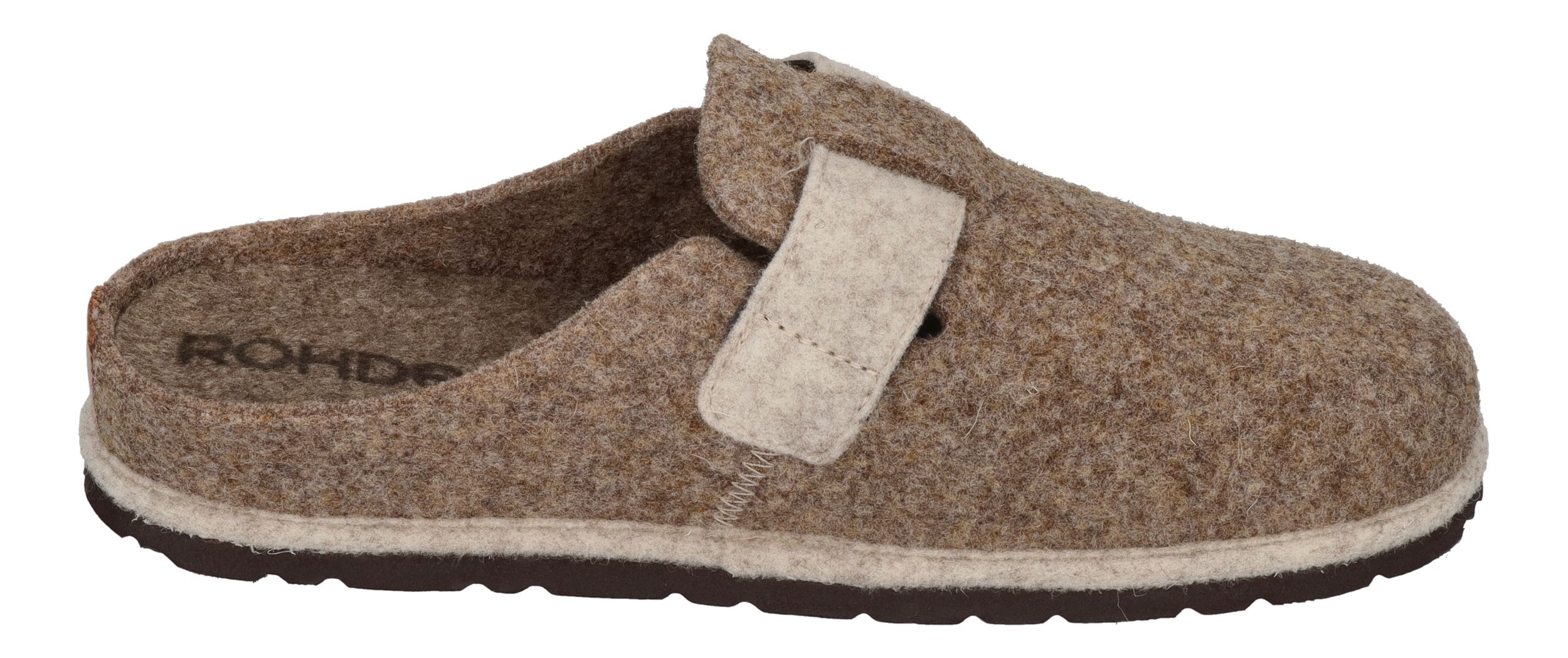 ROHDE Damenschuhe Hausschuhe - D.MERAN 6812-17 leinen