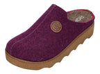 ROHDE Damenschuhe Hausschuhe - FOGGIA 6120-59 - brombeere