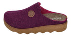 ROHDE Damenschuhe Hausschuhe - FOGGIA 6120-59 - brombeere