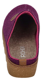 ROHDE Damenschuhe Hausschuhe - FOGGIA 6120-59 - brombeere