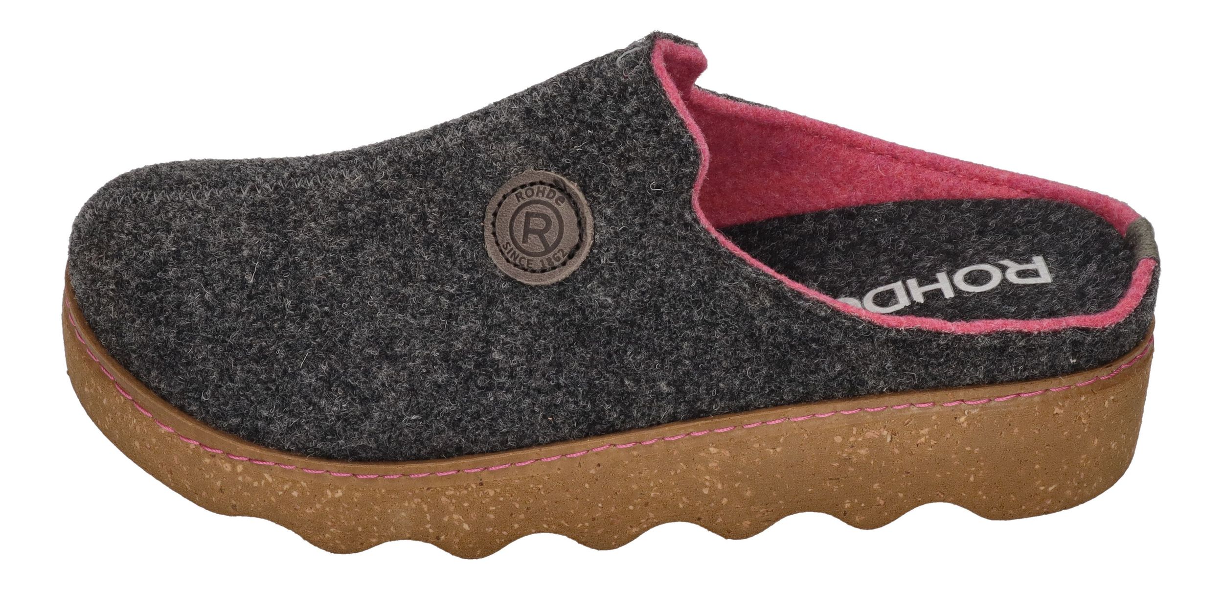 ROHDE Damenschuhe Hausschuhe - FOGGIA 6120-84 - stone