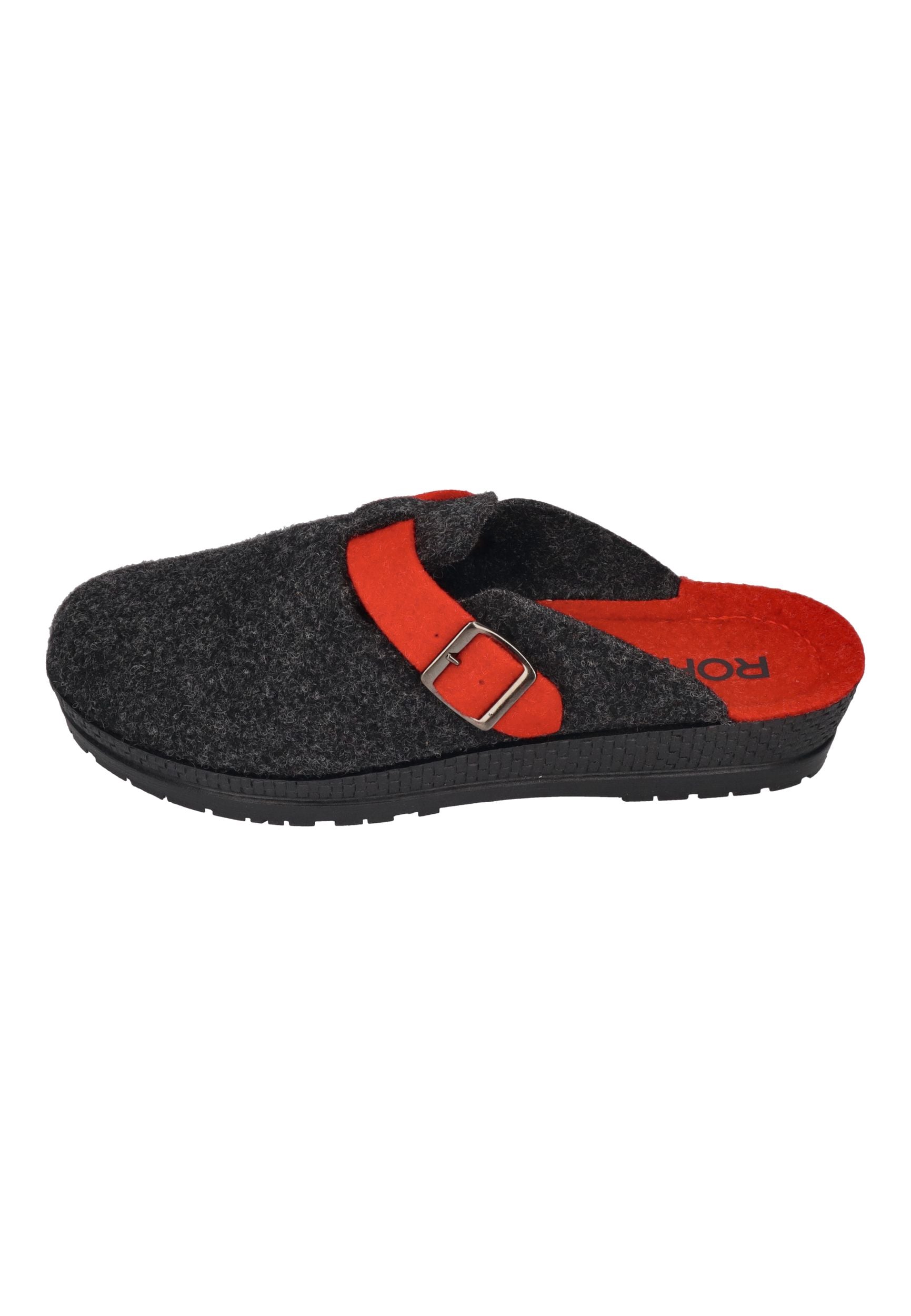 ROHDE Damenschuhe Hausschuhe - NEUSTADT-D 2284 anthrazit