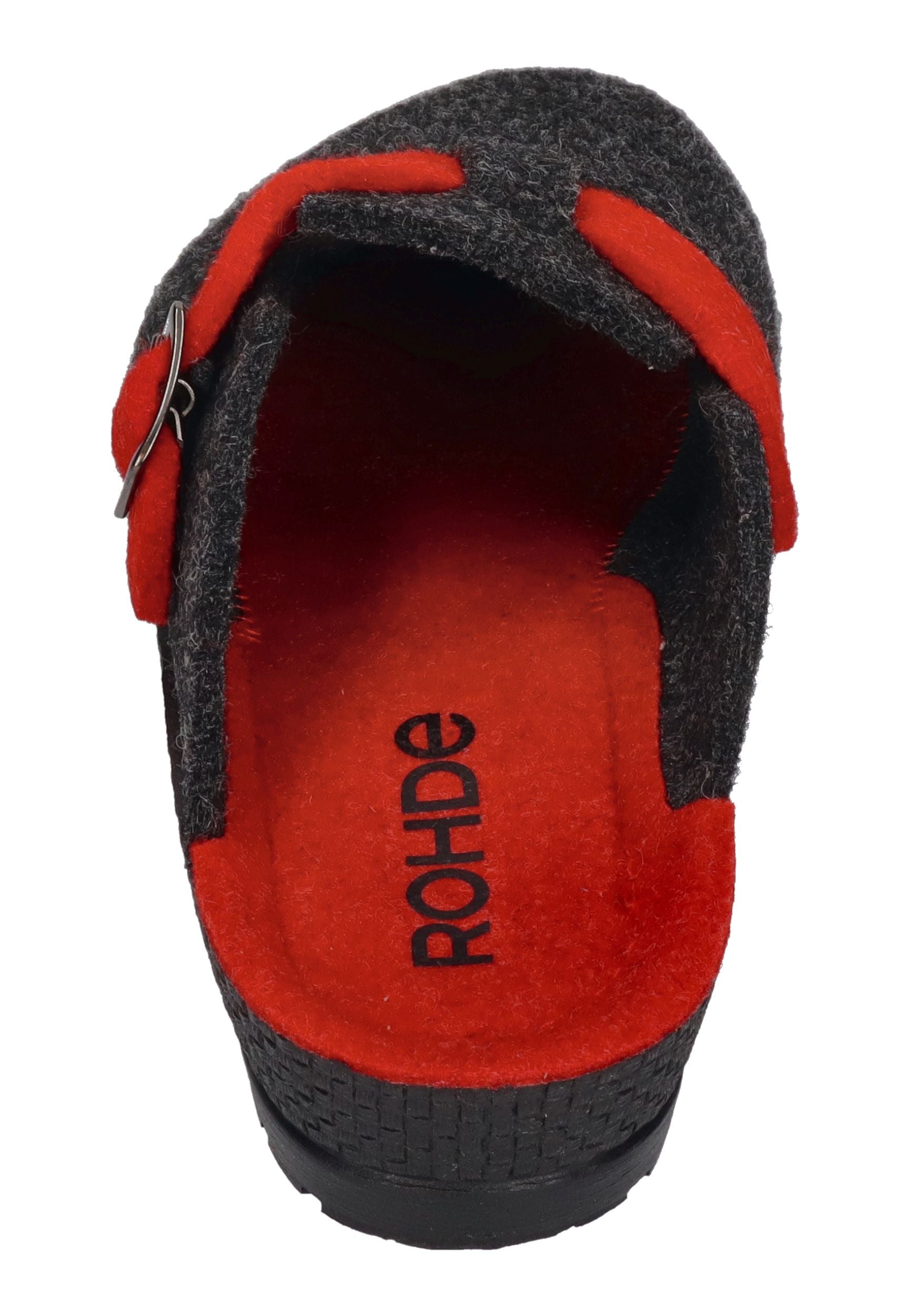 ROHDE Damenschuhe Hausschuhe - NEUSTADT-D 2284 anthrazit