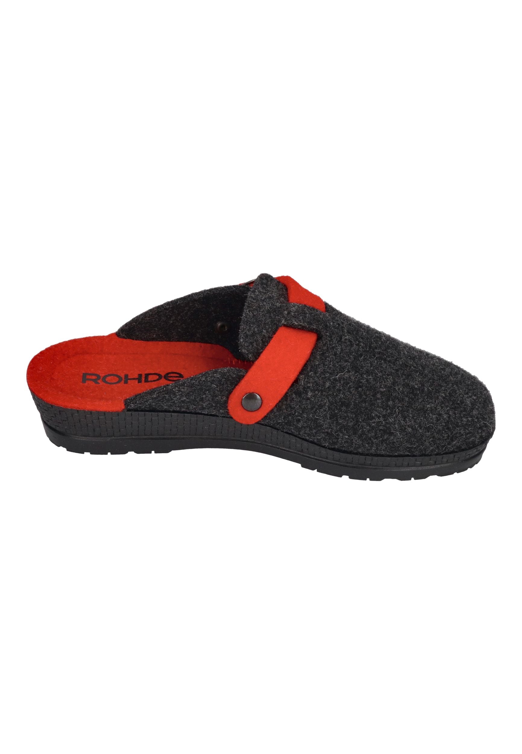 ROHDE Damenschuhe Hausschuhe - NEUSTADT-D 2284 anthrazit