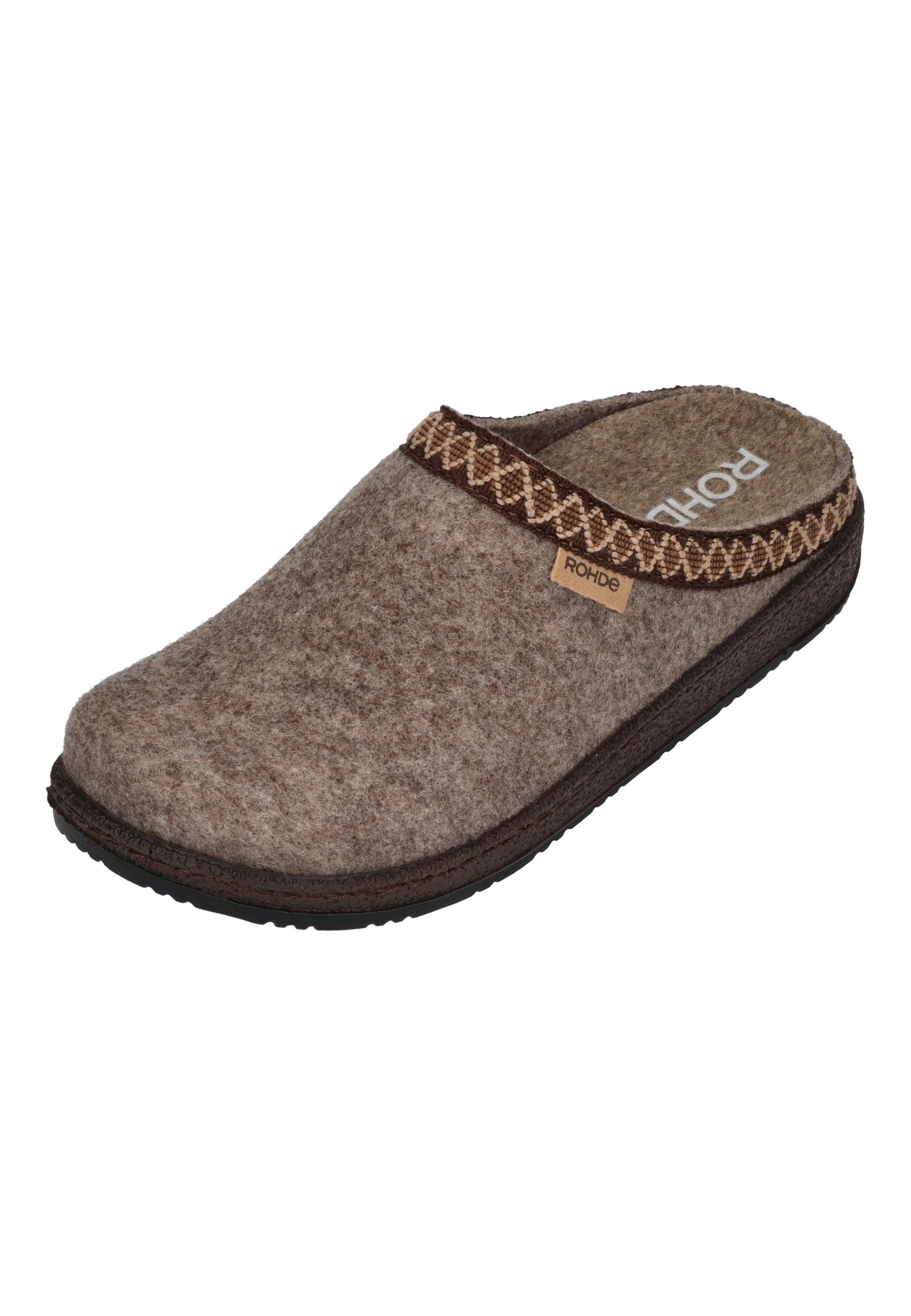 ROHDE Damenschuhe Hausschuhe - NOVARA 6425 - leinen