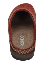 ROHDE Damenschuhe Hausschuhe - NOVARA 6425 - weinrot