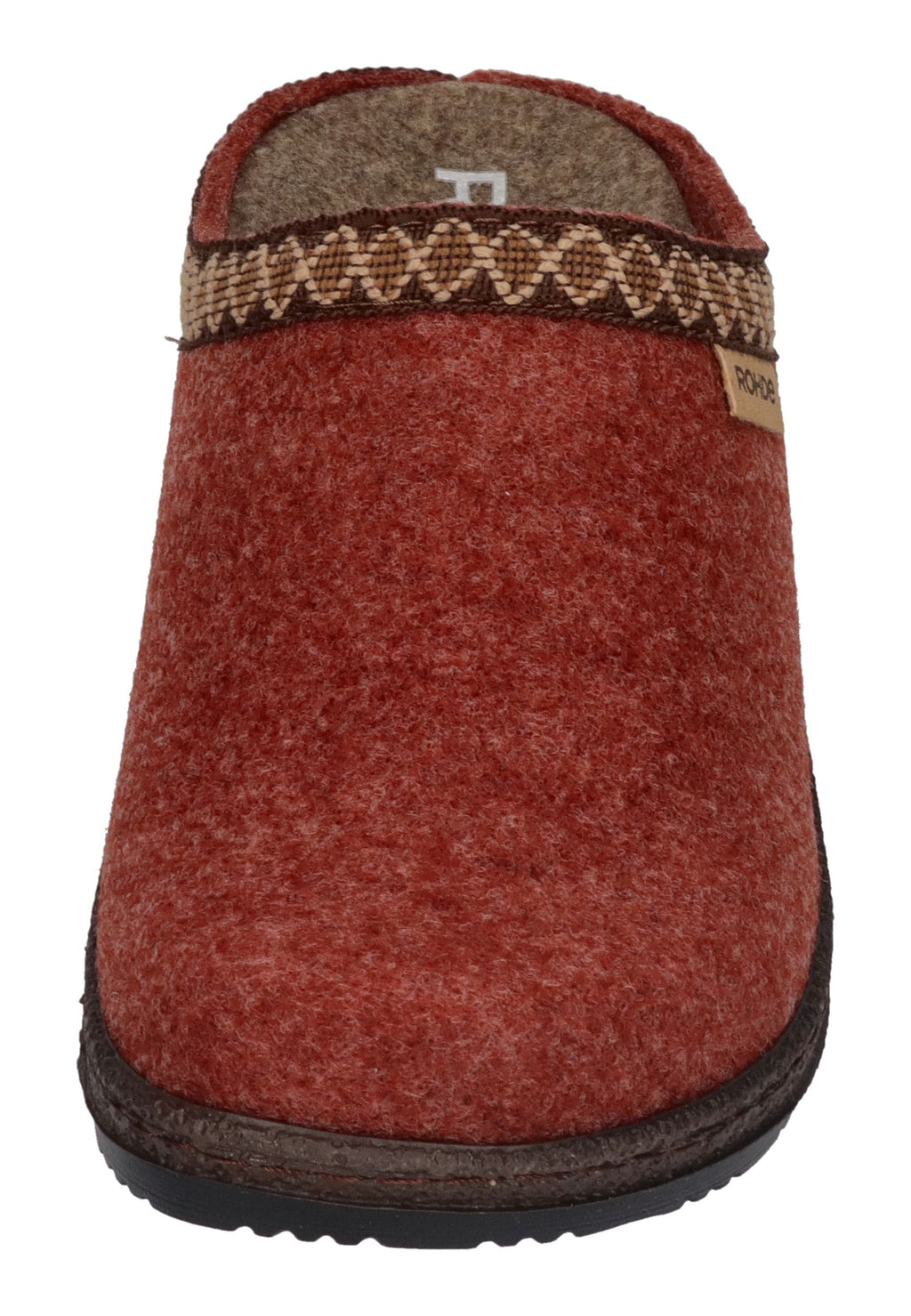 ROHDE Damenschuhe Hausschuhe - NOVARA 6425 - weinrot