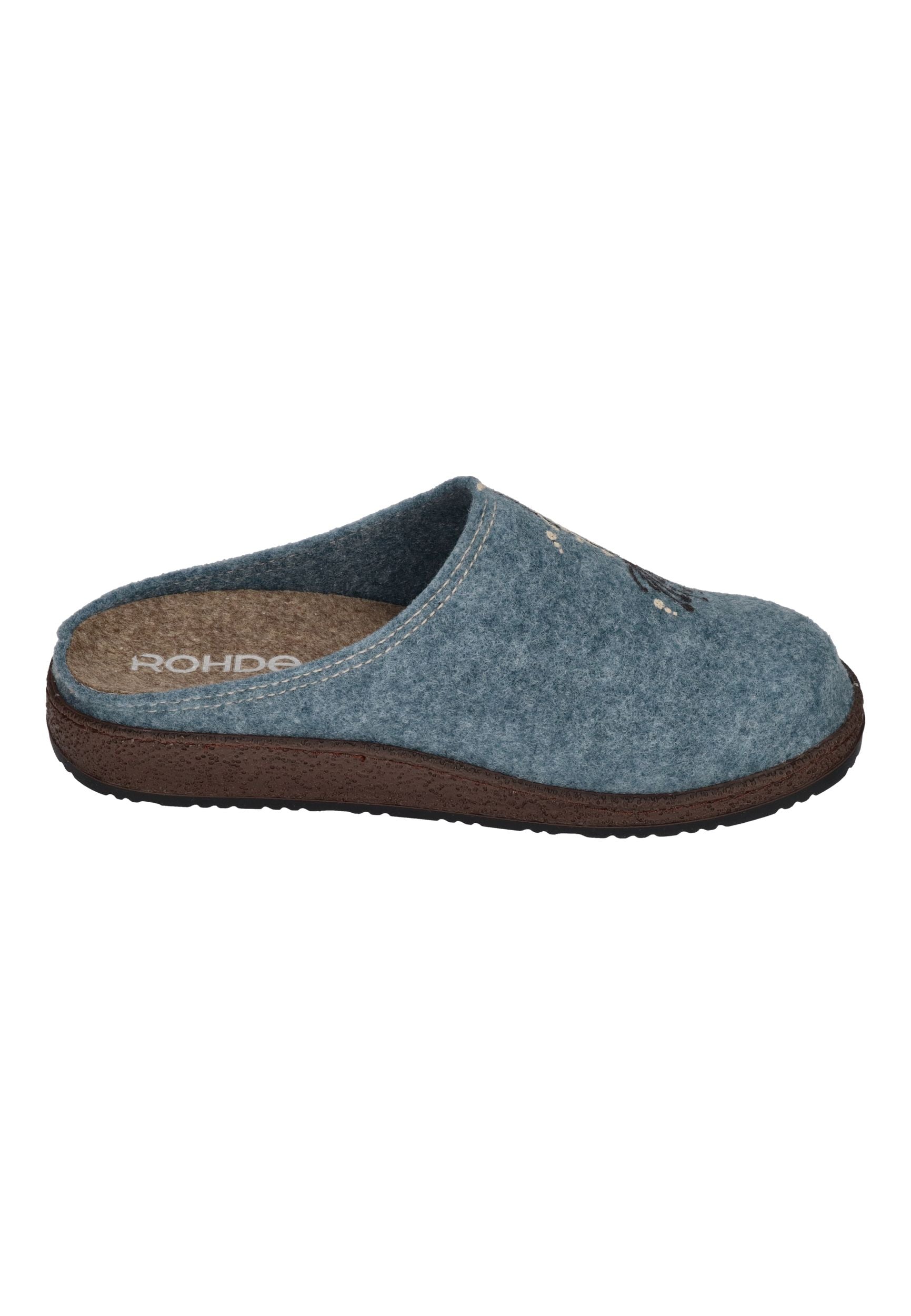 ROHDE Damenschuhe Hausschuhe - NOVARA 6427 - jeans