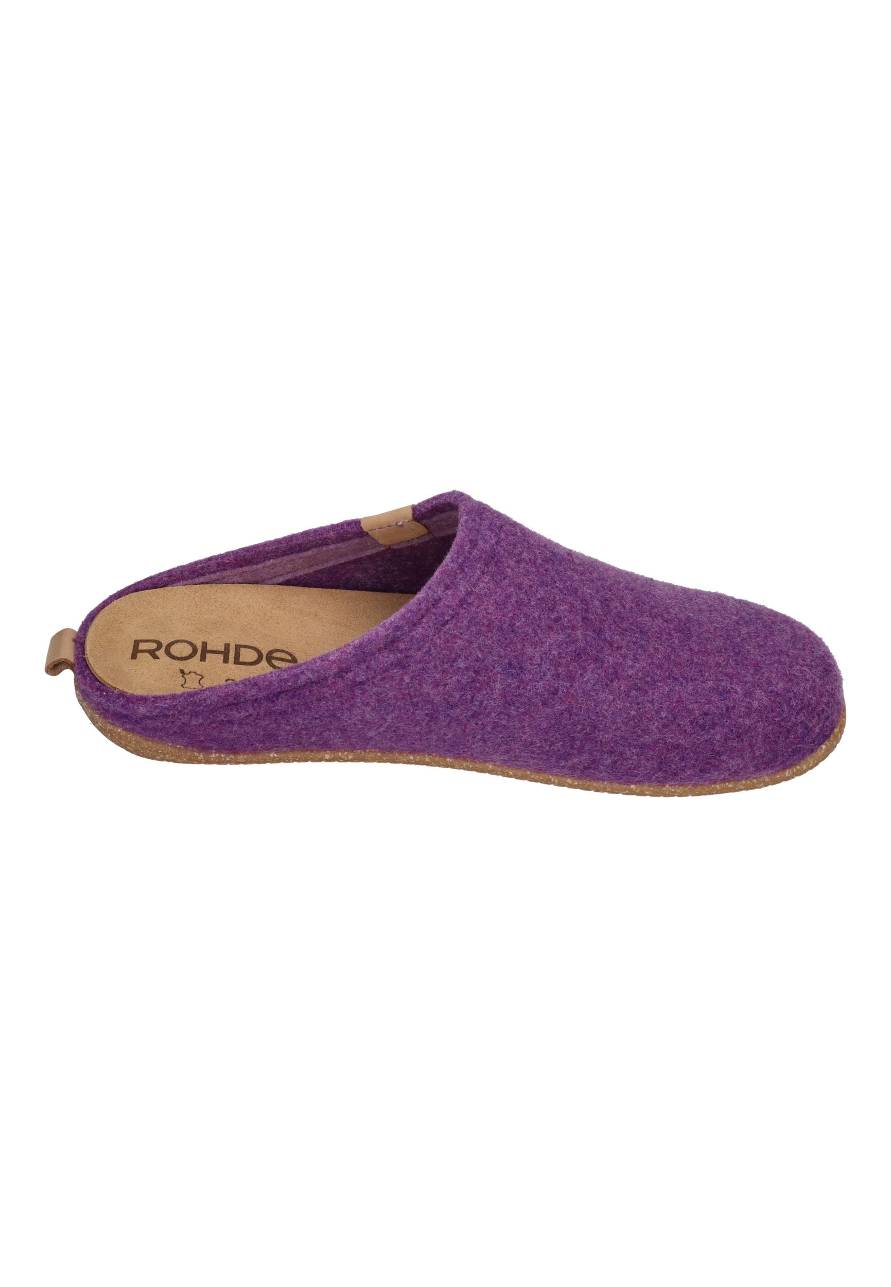ROHDE Damenschuhe Hausschuhe - TIVOLI-D 6860 - violett