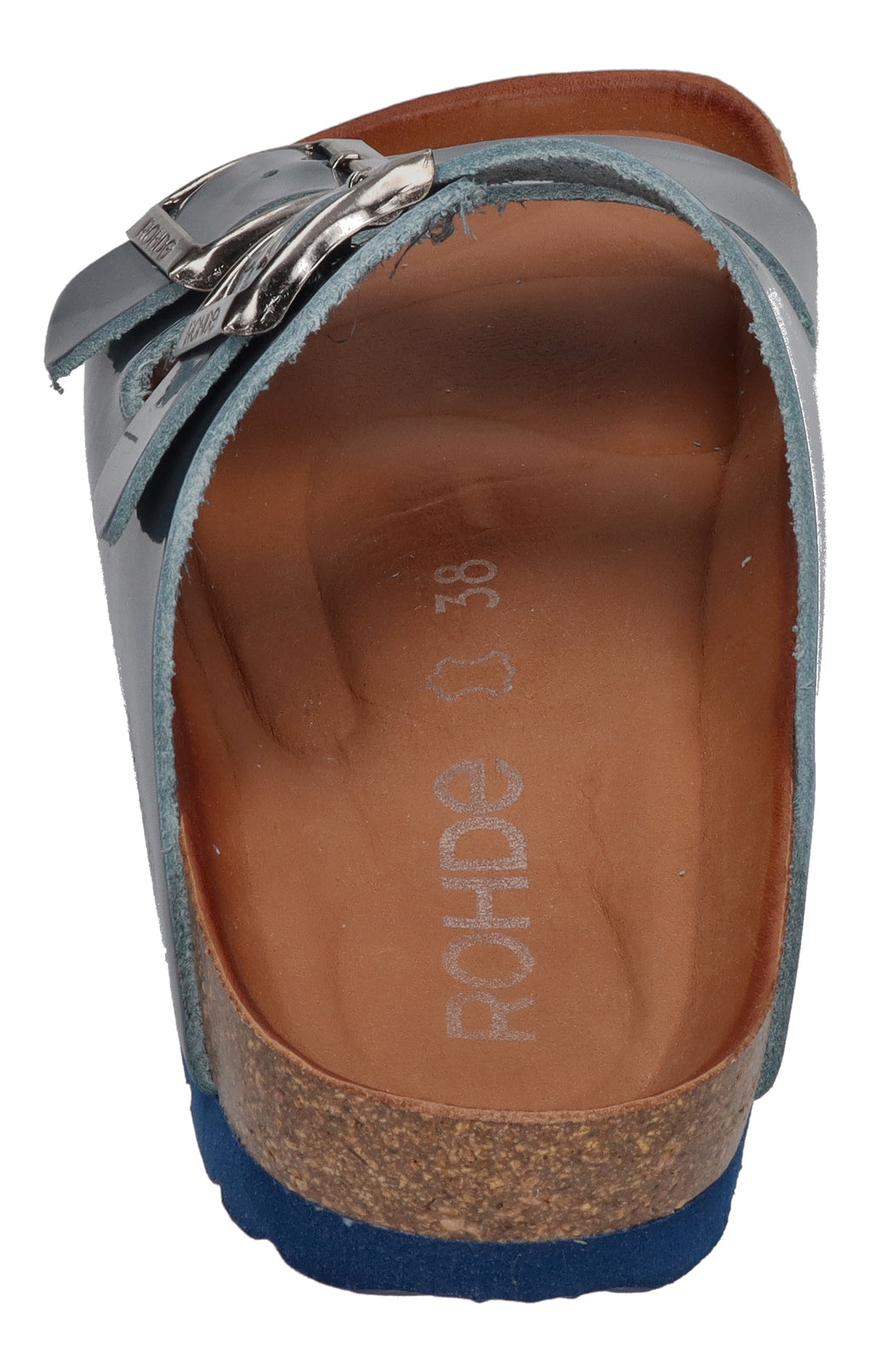 ROHDE Damenschuhe - Pantoletten ALBA 5636 Baltic Lack