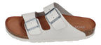 ROHDE Damenschuhe - Pantoletten ALBA 5636 Weiss Lack