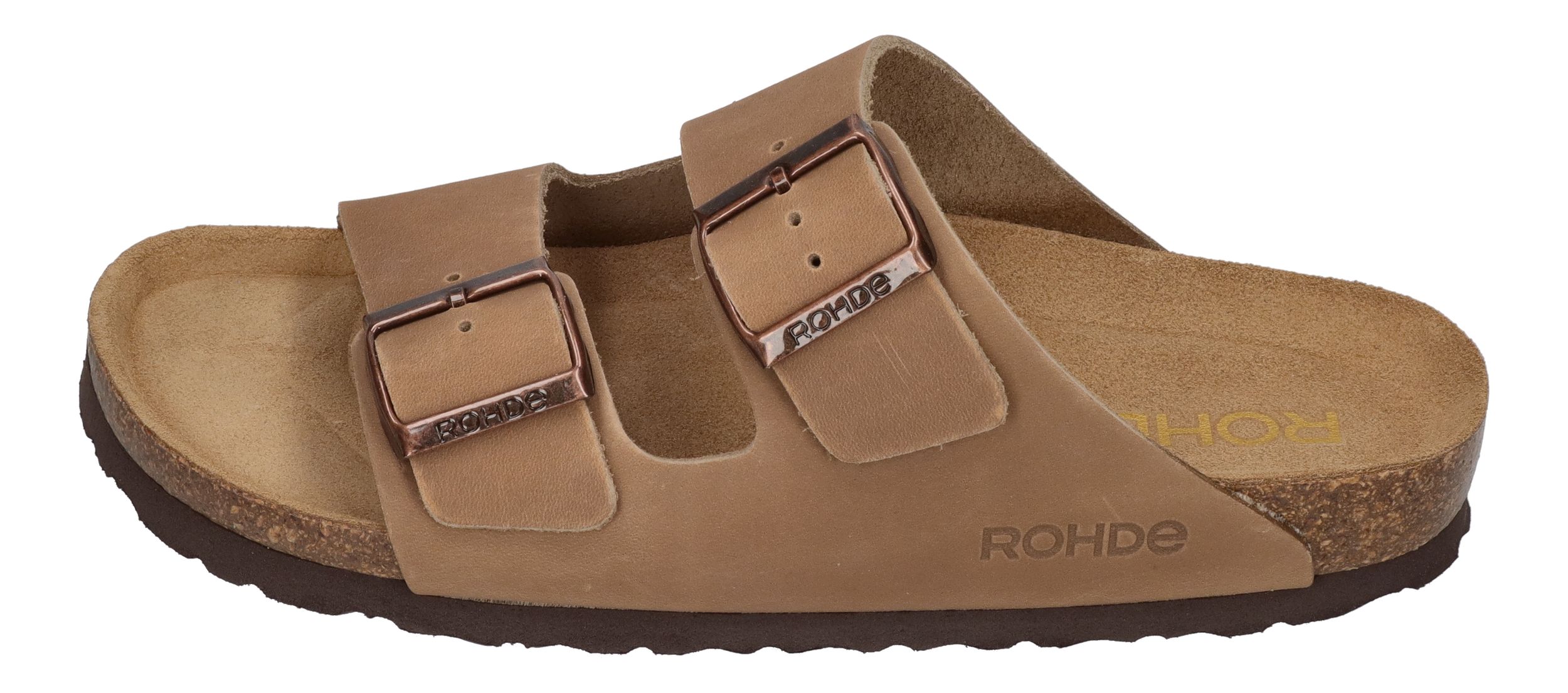 ROHDE Damenschuhe - Pantoletten ALBA 5577 natur