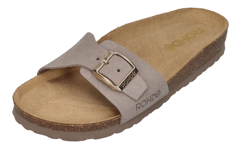 ROHDE Damenschuhe - Pantoletten ALBA 5589-17 leinen