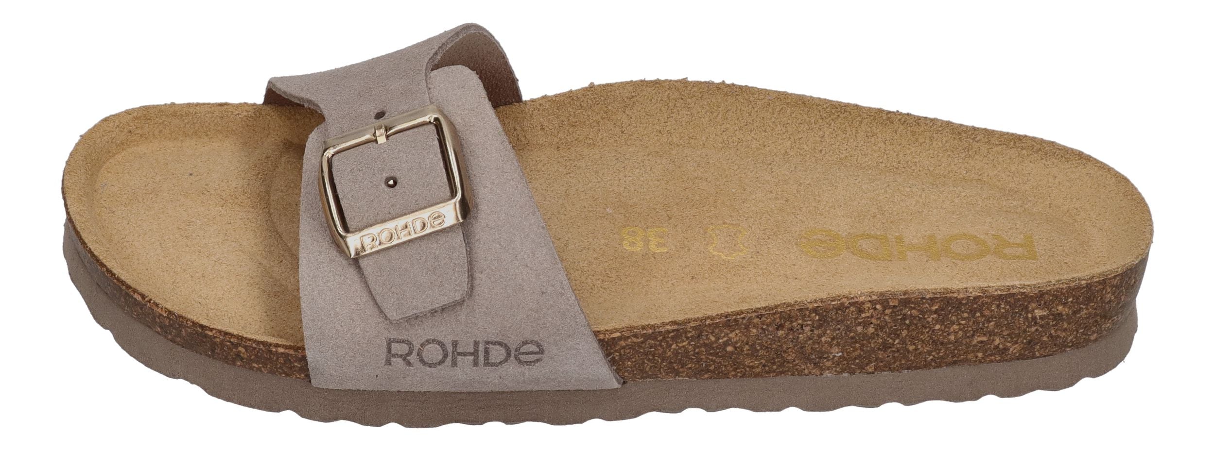 ROHDE Damenschuhe - Pantoletten ALBA 5589-17 leinen