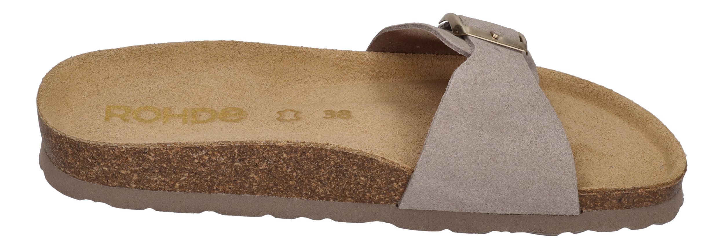 ROHDE Damenschuhe - Pantoletten ALBA 5589-17 leinen
