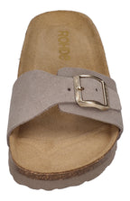 ROHDE Damenschuhe - Pantoletten ALBA 5589-17 leinen