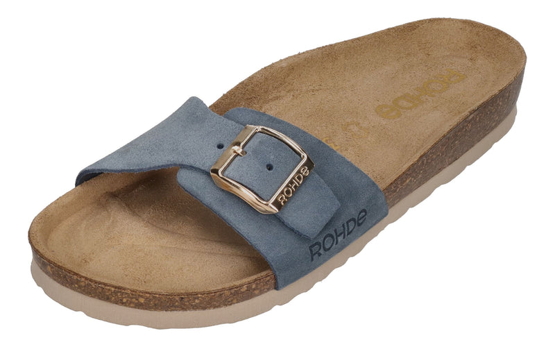 ROHDE Damenschuhe - Pantoletten ALBA 5589-55 jeans