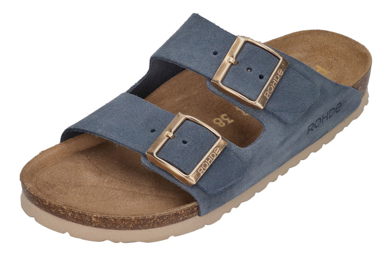 ROHDE Damenschuhe - Pantoletten ALBA 5590-55 jeans