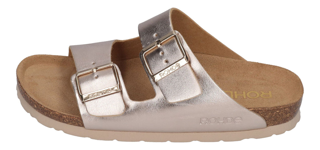 ROHDE Damenschuhe - Pantoletten ALBA 5623 - gold