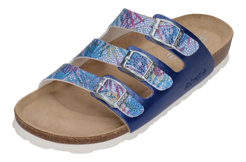 ROHDE Damenschuhe - Pantoletten ALBA 5625 - jeans