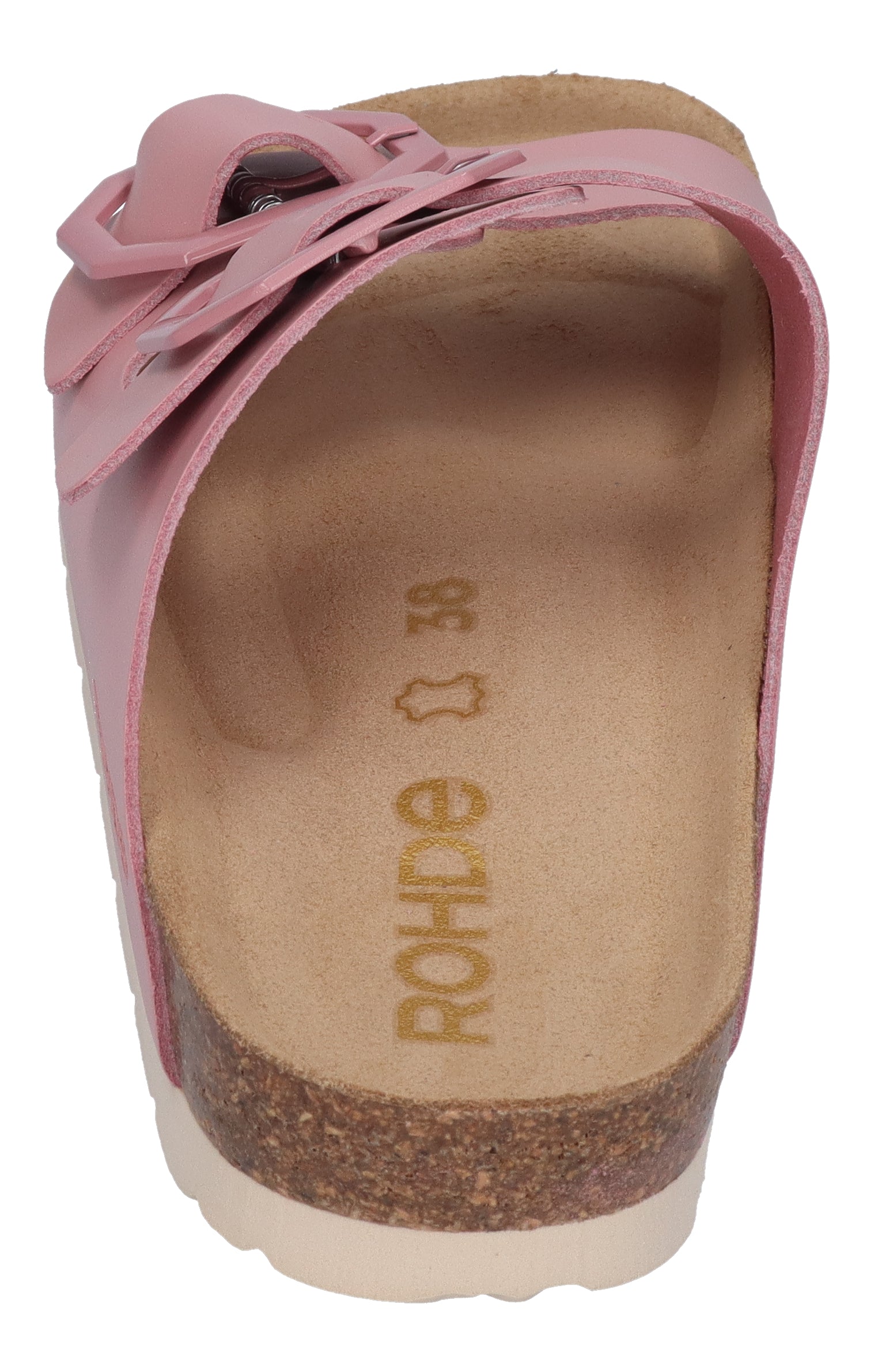 ROHDE Damenschuhe - Pantoletten ALBA - 5640 altrosa