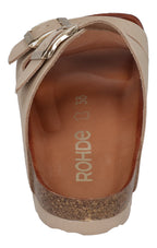 ROHDE Damenschuhe - Pantoletten ALBA 5650 - sahara