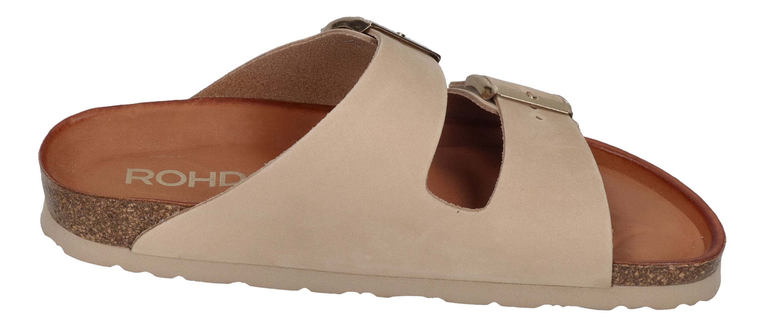 ROHDE Damenschuhe - Pantoletten ALBA 5650 - sahara