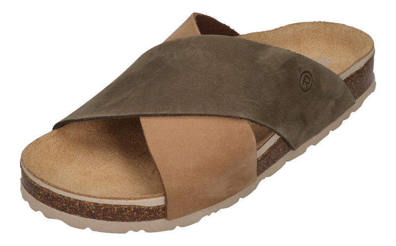 ROHDE Damenschuhe - Pantoletten ELBA 1713-61 - olive